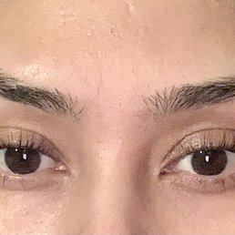 Brow wax and lash lift. FYI brow shaping is done by free hand.
