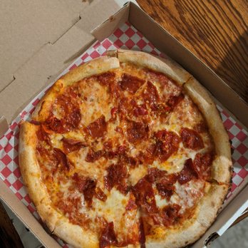 Grata’s Pizzeria - Pizza with pepperoni and calabrian chili peppers - Pizza Near Me - Austin, Texas