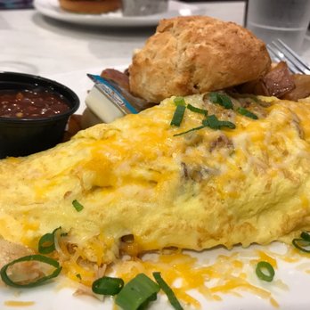 Silver Diner - Cheese steak omelet - New American Near Me - Frederick, Maryland