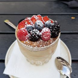 Thai tea tiramisu $15 Thai tea tiramisu $15