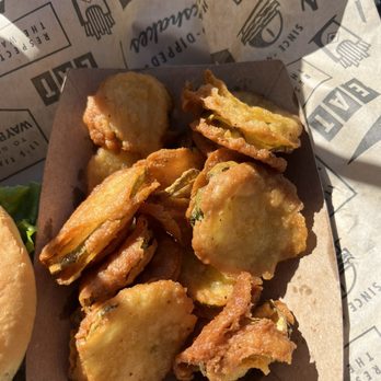 Wayback Burgers - REGULAR SIZE FRIED PICKLES WITH RANCH - Burgers Near Me - Rocky Hill, Connecticut Wayback Burgers - REGULAR SIZE FRIED PICKLES WITH RANCH - Burgers Near Me - Rocky Hill, Connecticut