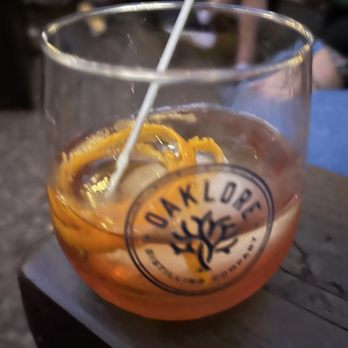 Oaklore Distilling - Oak fashioned - Distilleries Near Me - Matthews, North Carolina