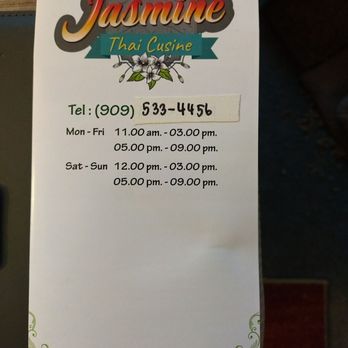Jasmine Thai Cusine - Thai Near Me - Colton, California Jasmine Thai Cusine - Thai Near Me - Colton, California