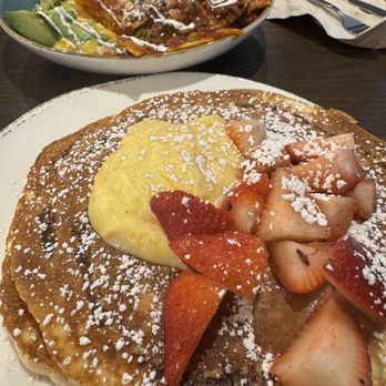 First Watch - Ricotta Pancake with Lemon Curd - American Near Me - Oldsmar, Florida