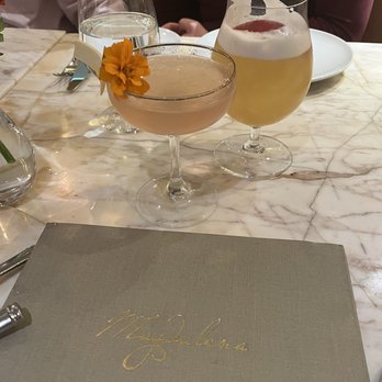 Magdalena A Maryland Bistro - Grandi Flora and winter sangria + alcohol - New American Near Me - Baltimore, Maryland