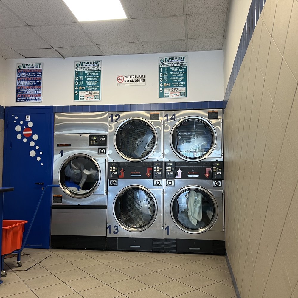 Wash & Dry - The is 1 Large Capacity and 4 Standard Capacity Machines - Laundry Services Near Me - Florence, FI