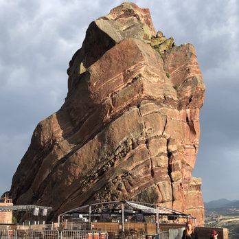 Red Rocks Amphitheatre - Side rock wall formation so huge! - Music Venues Near Me - Morrison, Colorado Red Rocks Amphitheatre - Side rock wall formation so huge! - Music Venues Near Me - Morrison, Colorado