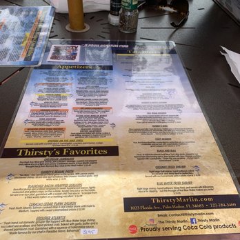 The Thirsty Marlin - New American Near Me - Palm Harbor, Florida The Thirsty Marlin - New American Near Me - Palm Harbor, Florida