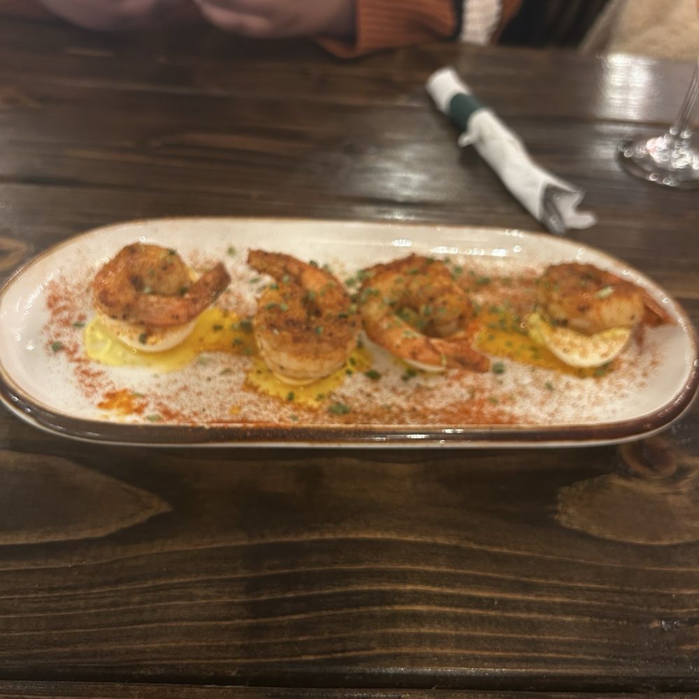 South House Garden - Cajun Shrimp Devil Eggs - Pizza Near Me - Gaithersburg, Maryland South House Garden - Cajun Shrimp Devil Eggs - Pizza Near Me - Gaithersburg, Maryland