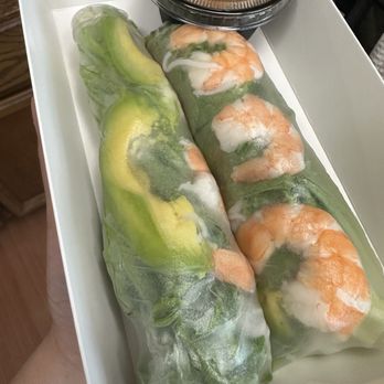 Com Tâm Bros - Shrimp avocado spring rolls - Vietnamese Near Me - Hayward, California