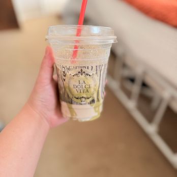 La Dolce Vita Gelato - Iced Pistachio Latte - Gelato Near Me - Milpitas, California La Dolce Vita Gelato - Iced Pistachio Latte - Gelato Near Me - Milpitas, California