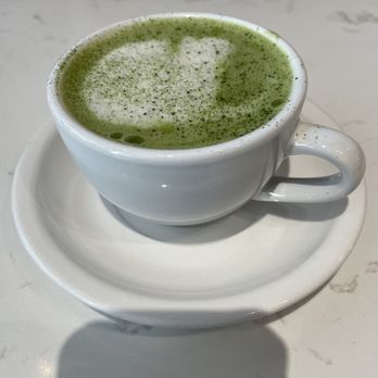 Hanabusa Cafe - Kyoto Matcha Latte with oat milk. - Pancakes Near Me - Chicago, Illinois Hanabusa Cafe - Kyoto Matcha Latte with oat milk. - Pancakes Near Me - Chicago, Illinois