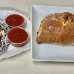 Garlic knots; Calzone (7/29/26)