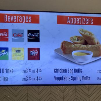 Pick Up Stix - Egg rolls are the only option. - Asian Fusion Near Me - Houston, Texas