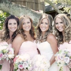 Sitting Pretty - Bride and wedding party makeup