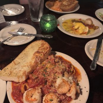 Tony's On Main Street - Linguini Salziccia add shrimp and salad - Steakhouses Near Me - Saint Charles, Missouri Tony's On Main Street - Linguini Salziccia add shrimp and salad - Steakhouses Near Me - Saint Charles, Missouri