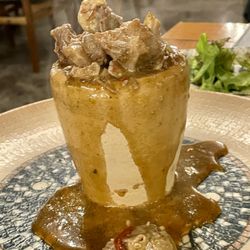 Sedef Restaurant - Lamb and sauce that bubbled out once the pots were separated -- so tender!