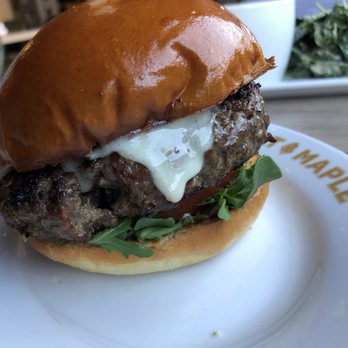 Great Maple - My steakhouse burger. - New American Near Me - Newport Beach, California
