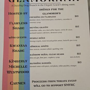 Gracie's - New American Near Me - Portland, Oregon