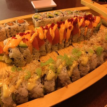China Garden - a large platter of sushi - Japanese Near Me - Delavan, Wisconsin