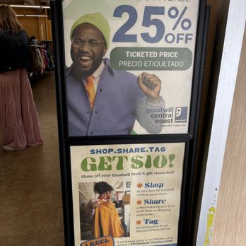 Goodwill - Seaside - Thrift Stores Near Me - Seaside, California