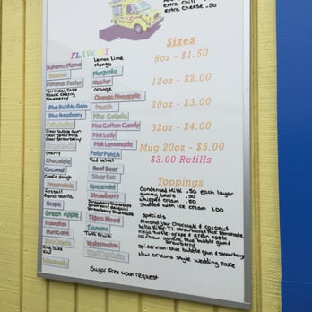 Snow Day - Shaved Ice Near Me - Baton Rouge, Louisiana