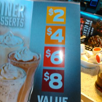 Denny's - Value menu is a good deal.  Value slam $4.  2pancakes,2eggs,2bacon or sausage just enough food . - American Near Me - Reno, Nevada