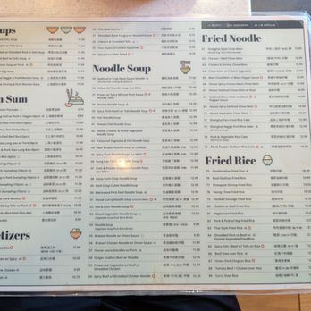 Tasty Noodle House - Menu P2 - Shanghainese Near Me - Irvine, California