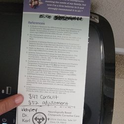 Power Total Health - HAYLEY OFFICE MANAGER WROTE WHAT THEY CHARGE EVERY NEW PATIENT REGARDLESS OF INSURANCE COVERAGE! IF YOU HAVE INSURANCE DO NOT PAY!!!!!!!!!!