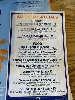 Menu photo 5 Valencia Cocina Norwalk, CT
