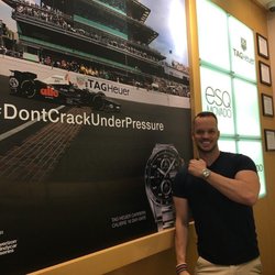 Jared Galleria of Jewelry - Me and my new Tag Heuer watch!!!!
