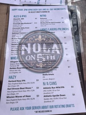 Menu photo 2 NOLA on 5th San Diego, CA Menu photo 2 NOLA on 5th San Diego, CA