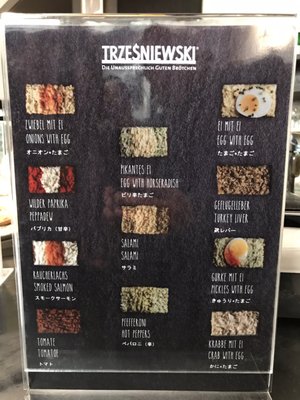 Menu photo 4 Trzesniewski Vienna, 9