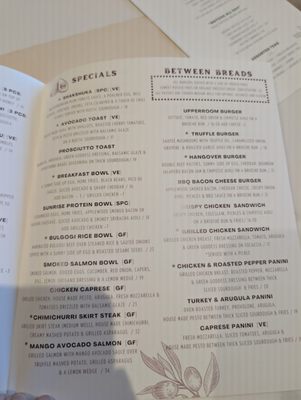 Menu photo 2 Upperroom Common Boonton, NJ Menu photo 2 Upperroom Common Boonton, NJ