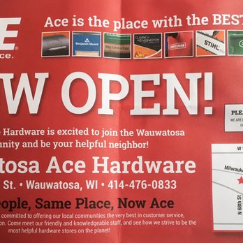 Wauwatosa Ace Hardware - Hardware Stores Near Me - Wauwatosa, Wisconsin Wauwatosa Ace Hardware - Hardware Stores Near Me - Wauwatosa, Wisconsin
