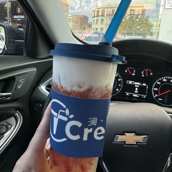 Creek Tea - Strawberry Green Tea - Ice Cream & Frozen Yogurt Near Me - Los Angeles, California Creek Tea - Strawberry Green Tea - Ice Cream & Frozen Yogurt Near Me - Los Angeles, California
