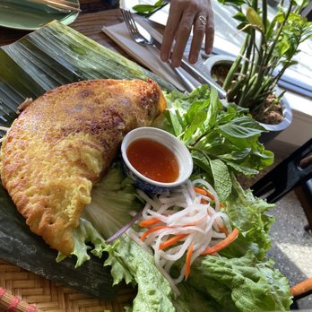 Anh and Chi - Tumeric omelet , eat as a lettuce wrap - Vietnamese Near Me - Vancouver, British Columbia Anh and Chi - Tumeric omelet , eat as a lettuce wrap - Vietnamese Near Me - Vancouver, British Columbia