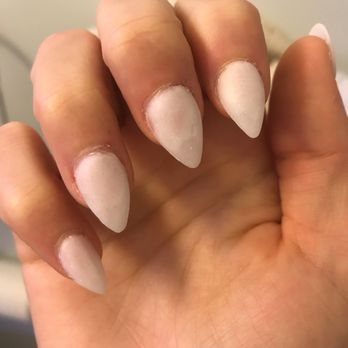 Polished Boutique Spa - Paints all chipped off, tacky off color powder nails underneath. Maybe better than the poor paint job? Who can say. - Nail Salons Near Me - Seattle, Washington