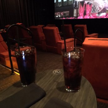 IPIC Pasadena - Sodas while waiting for the movie to start - Cinema Near Me - Pasadena, California