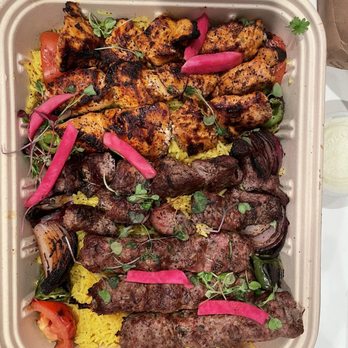 Mazra - Family platter - Middle Eastern Near Me - San Bruno, California Mazra - Family platter - Middle Eastern Near Me - San Bruno, California