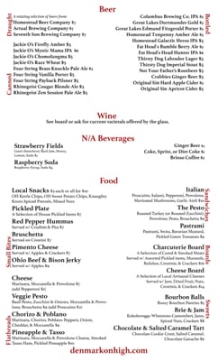 Menu photo 6 Denmark Columbus, OH