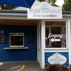 Schifferwiege Strandpavillion - Komm rein