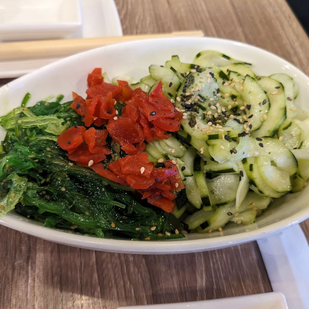 Ahi Sushi - Cucumber salad - Sushi Bars Near Me - Bakersfield, California Ahi Sushi - Cucumber salad - Sushi Bars Near Me - Bakersfield, California