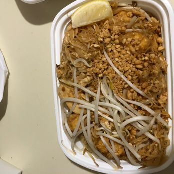 Thai Chili House - Pad Thai with Chicken - Thai Near Me - Hillsborough, New Jersey