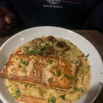 The Meridian - Seafood pasta - Steakhouses Near Me - Puyallup, Washington