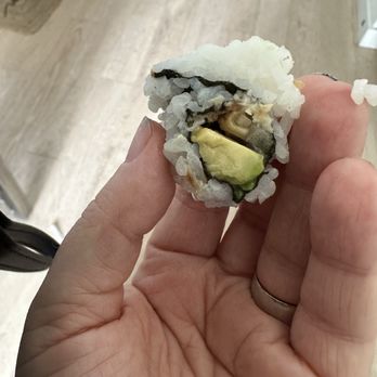 FuZen - Avocado and unagi maki -- so messy with hardly any unagi - Sushi Bars Near Me - Toronto, Ontario