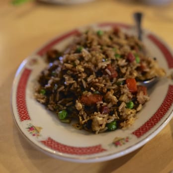 Patois Toronto - Dirty Fried Rice, Red sausage, sweet soya sauce, Cajun trinity, peas and farm egg. - Chinese Near Me - Toronto, Ontario Patois Toronto - Dirty Fried Rice, Red sausage, sweet soya sauce, Cajun trinity, peas and farm egg. - Chinese Near Me - Toronto, Ontario