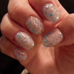 My new acrylics. Love them!!! My new acrylics. Love them!!!