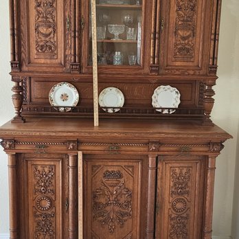 Flat Bid Moving - Antique hutch - before the move. - Movers Near Me - San Diego, California
