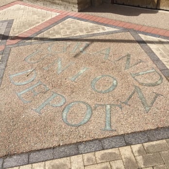 Amtrak - Inlay at entrance - Train Stations Near Me - Grand Junction, Colorado